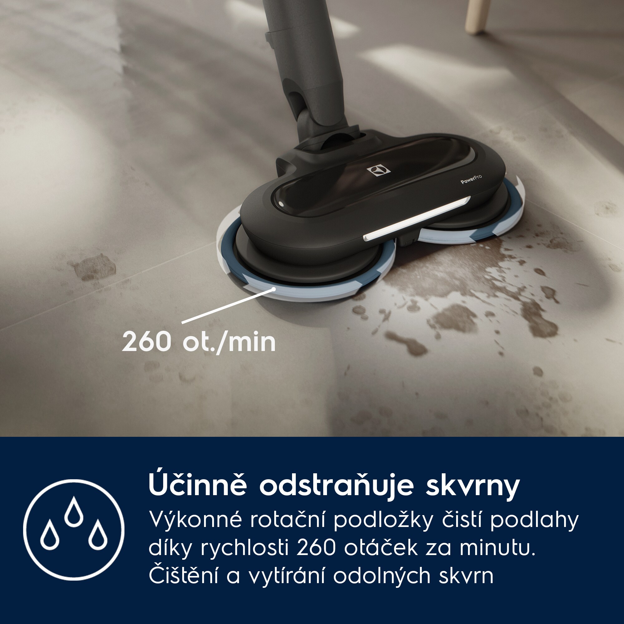 Electrolux - Tyčový vysavač - EP81B25WET