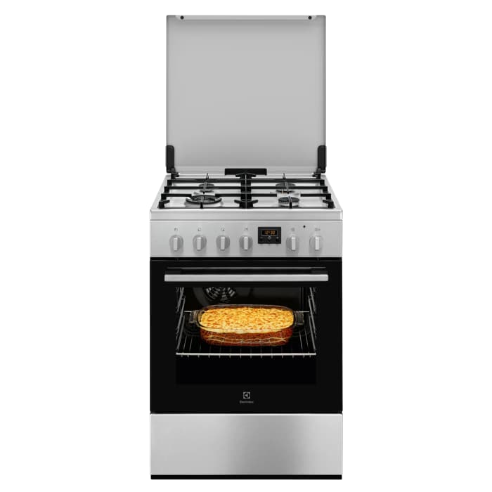 Electrolux Plynový sporák s parní funkcí SteamBake LKK664223X