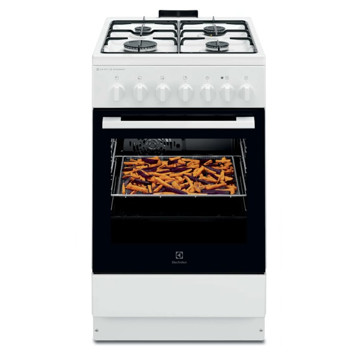 Electrolux Plynový sporák s parní funkcí SteamBake LKK560011W