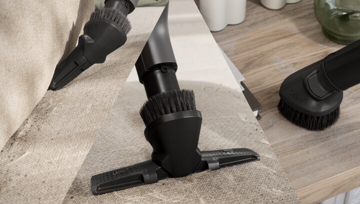 Detailní pohled na různé typy vysávacích hubic Electrolux