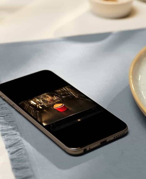 Smart Phone on the counter