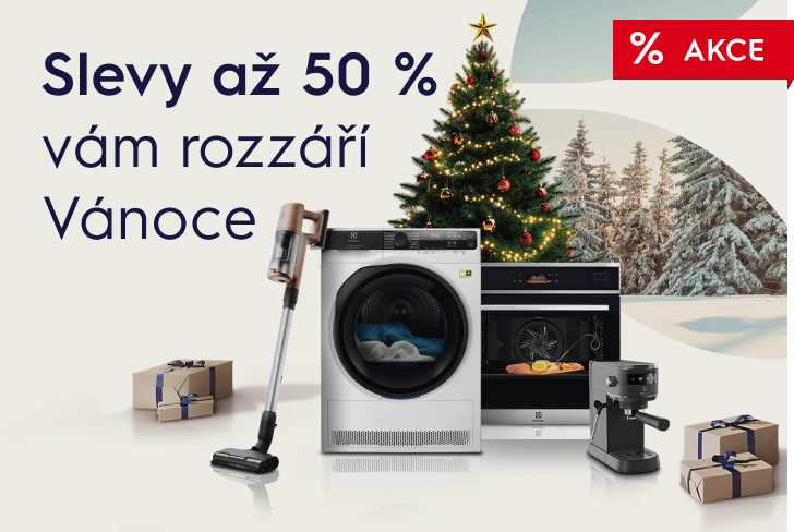 Spotřebiče Electrolux na světlém pozadí