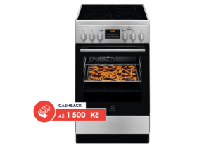 Sporák Electrolux s jídlem na roštu