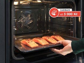 Trouba Electrolux s lososem uvnitř
