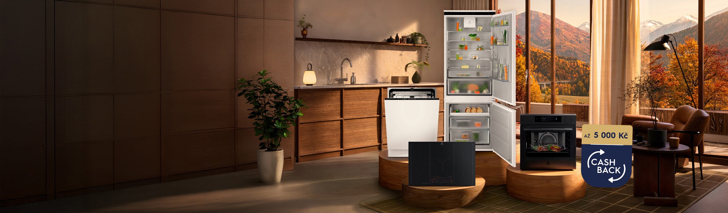 Spotřebiče Electrolux v rámci akce Cashback podzim 2026