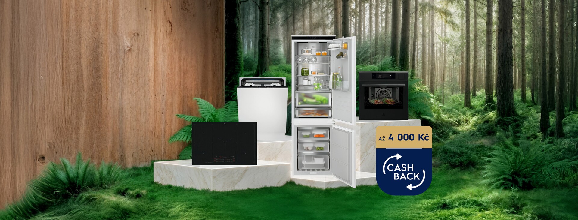 Kuchyňské spotřebiče Electrolux v akci Cashback jaro 2026