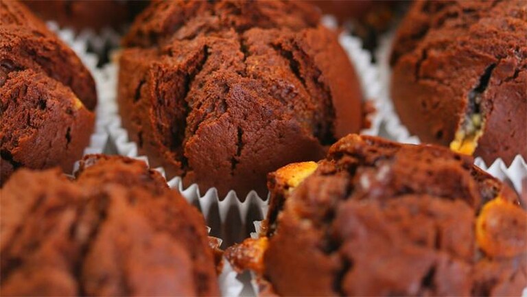 Čokoládovojogurtový muffin