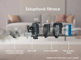 5stupňová filtrace