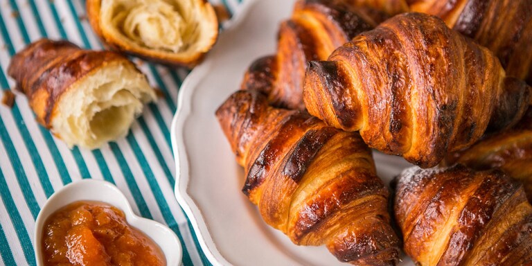 Máslové croissanty