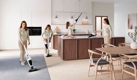Žena s vysavačem Electrolux Well Q