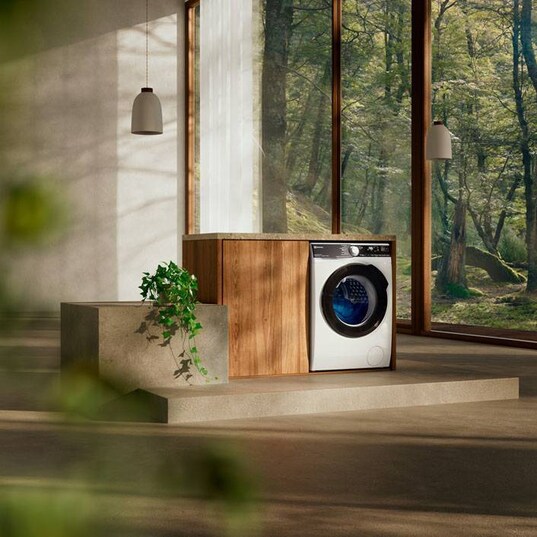 Home appliances in lifestyle environment.